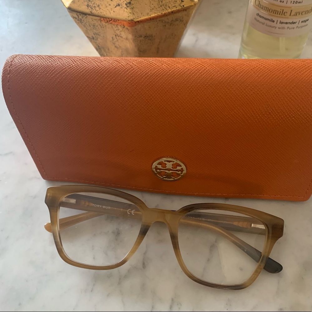 Tory Burch Readers with Leather Case
